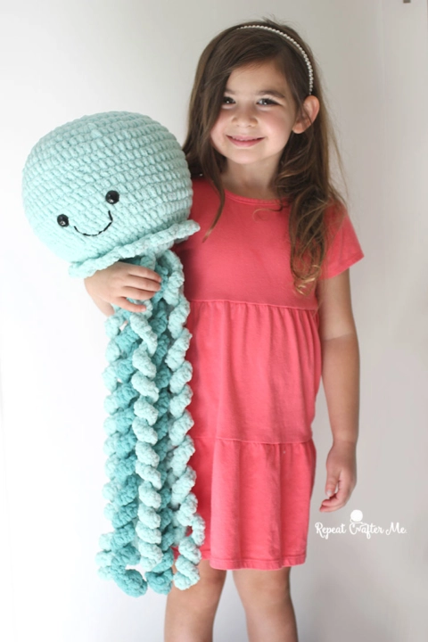 Giant Crochet Jellyfish Pattern