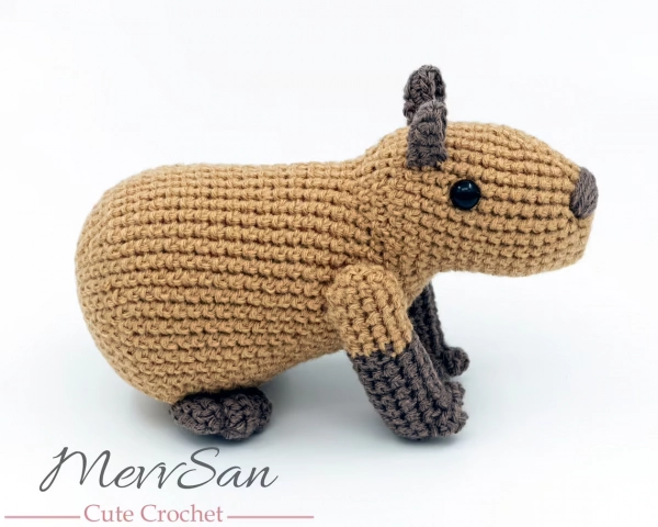 Amigurumi Crochet Capybara Pattern