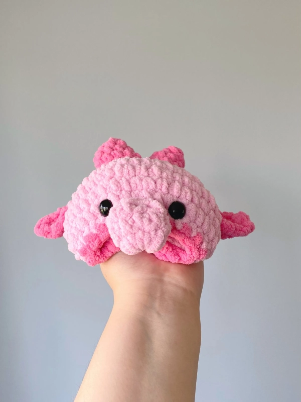 Blobfish Free Crochet Pattern