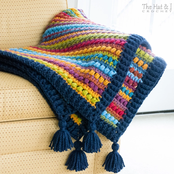 Bohemian Nights Blanket Crochet Pattern
