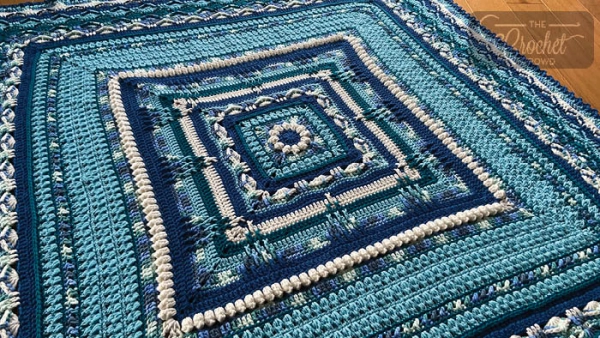 Calming Comfort Afghan Free Crochet Pattern