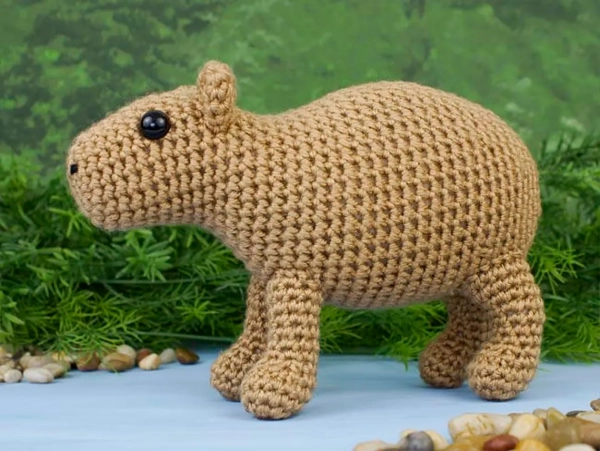 Crochet Capybara Amigurumi Pattern