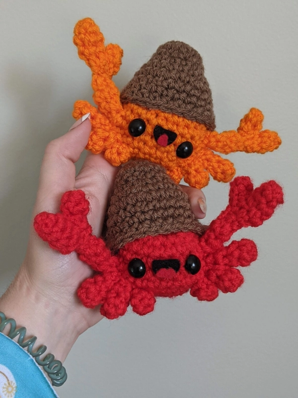 Crochet Hermit Crab Pattern