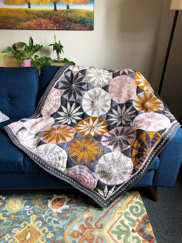 Marguerite Crochet Blanket Pattern