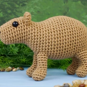 Crochet Capybara Amigurumi Pattern