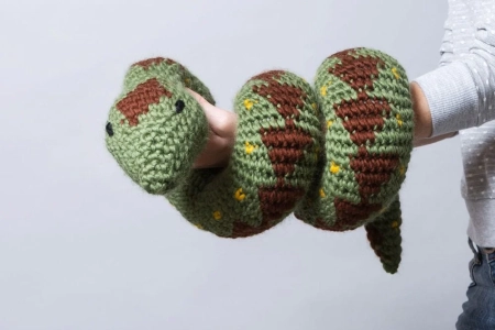 Sylvia, The Giant Snake Crochet Pattern