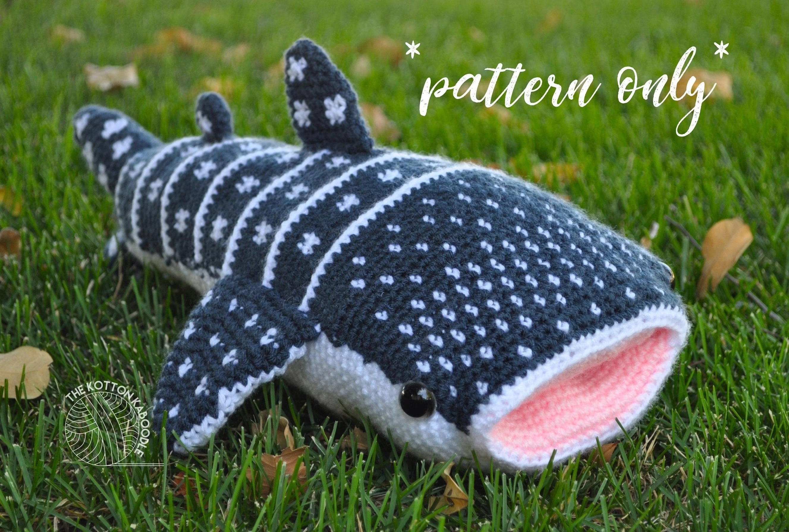 Whitney, The Whale Shark Crochet Pattern » Weave Crochet