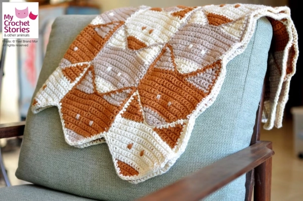 Fox Crochet Baby Boy Blanket Pattern