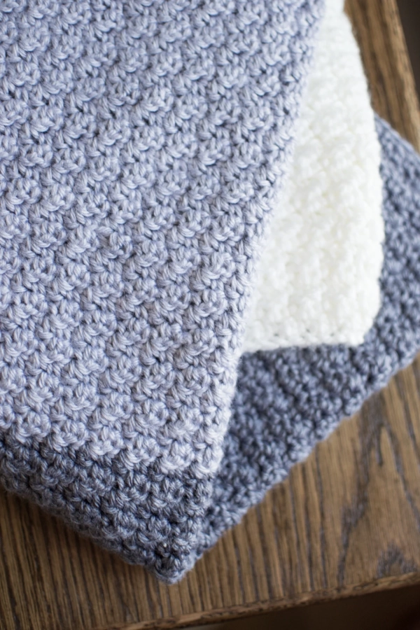Little Ombre Baby Crochet Blanket