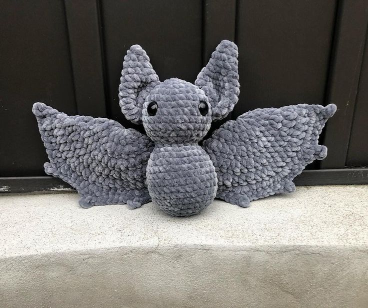 Spooky Kawaii Halloween Bat » Weave Crochet