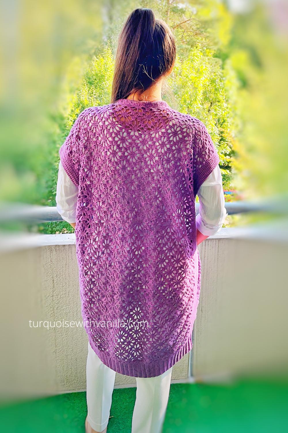 Summer Crochet Cardigan Weave Crochet