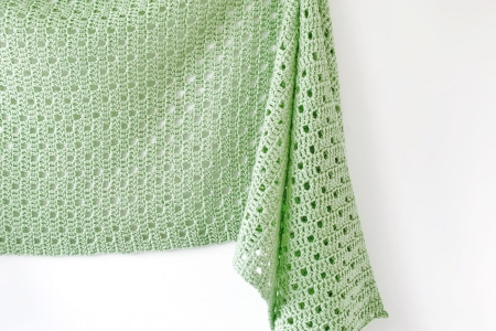 Dewdrop Sideways Shawl