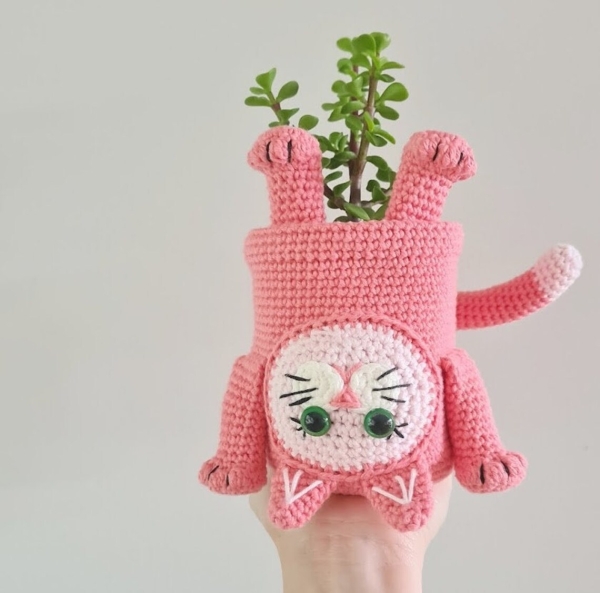 Kitty Cat Pot Cover