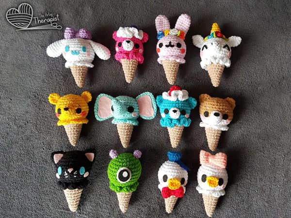 Animal Ice Cream Cones