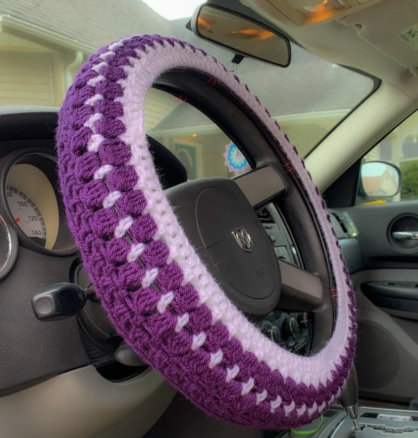 Jazmine Steering Wheel Cover
