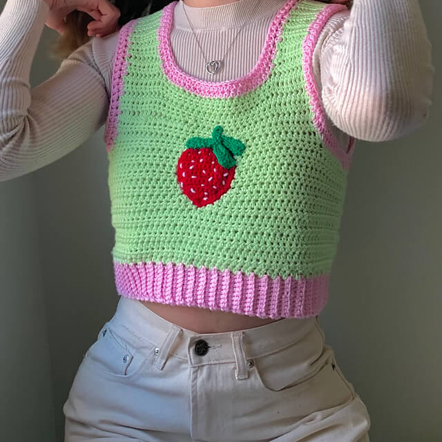 Strawberry Vest
