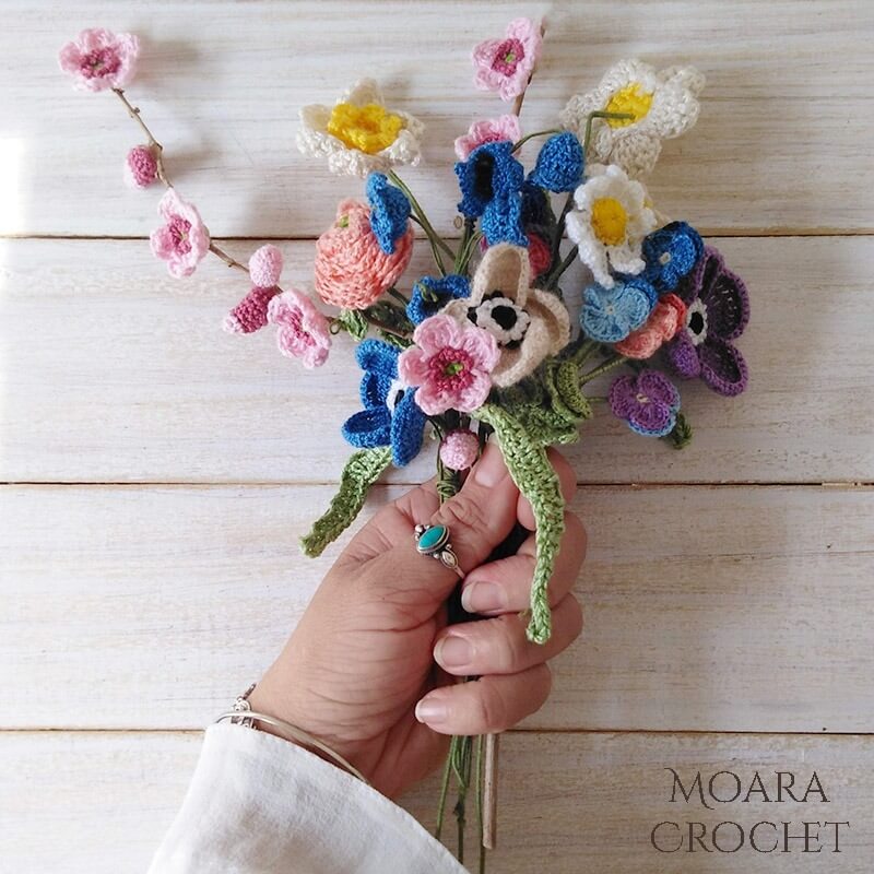 Crochet Spring Flowers