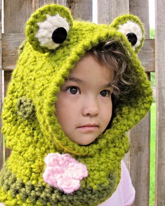 Frog Hooded Cowl