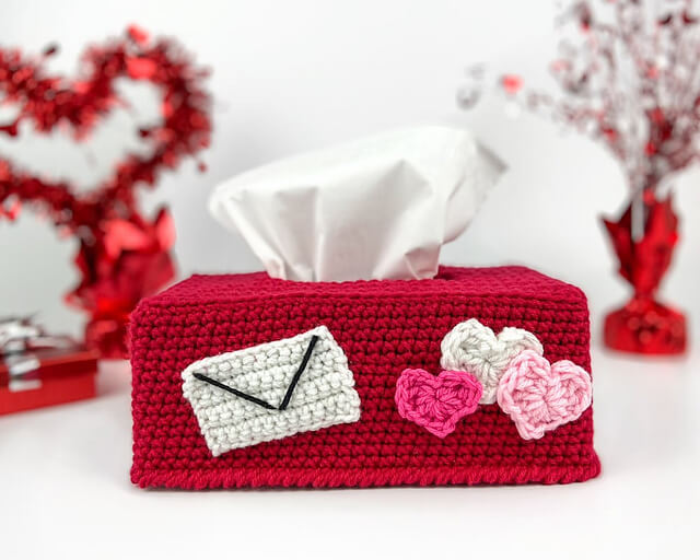 Valentine’s Day Tissue Box Cover