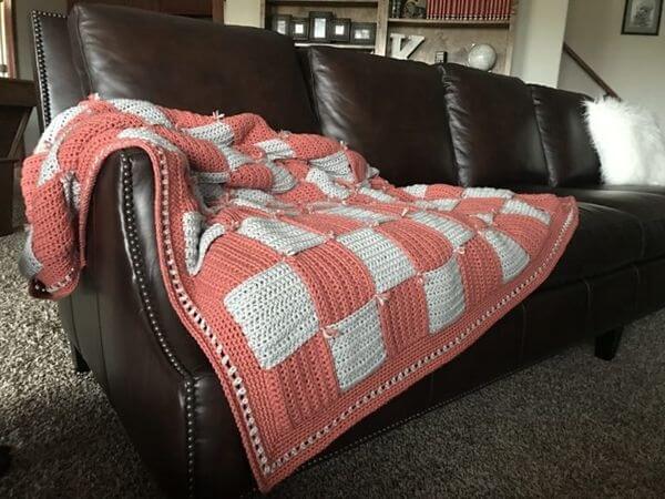 Woven In Time Sofa Blanket Crochet Along Materials & Dates