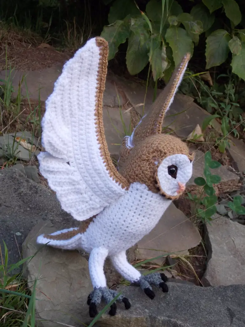 Crochet Barn Owl Pattern