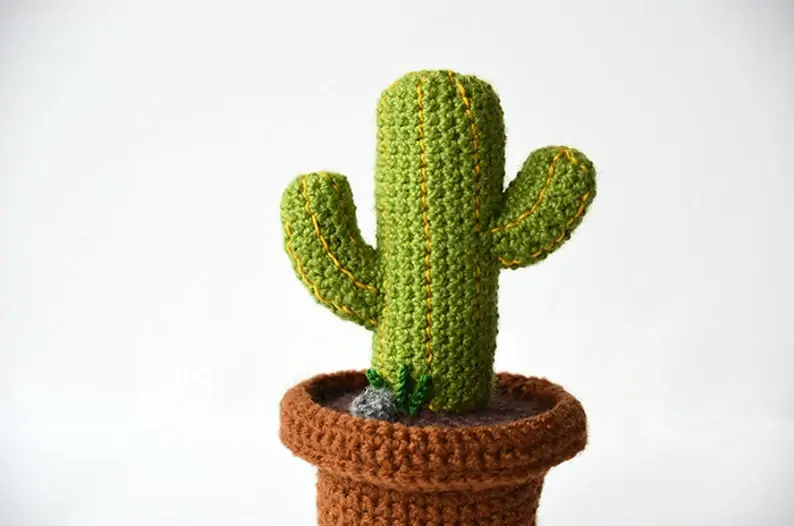 Desert Cactus Crochet Pattern