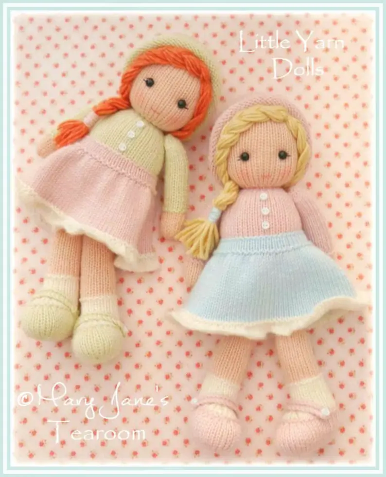 Little Yarn Dolls / Doll Knitting Pattern