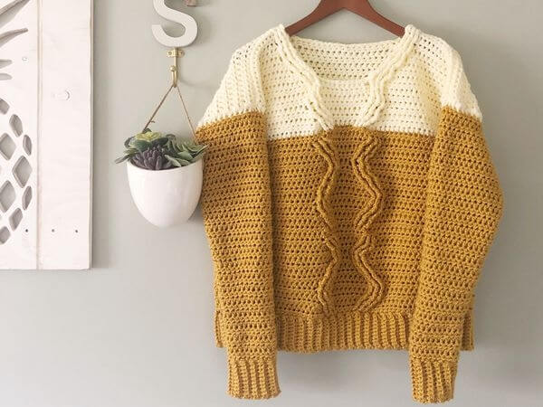 Pineapple Crown Sweater