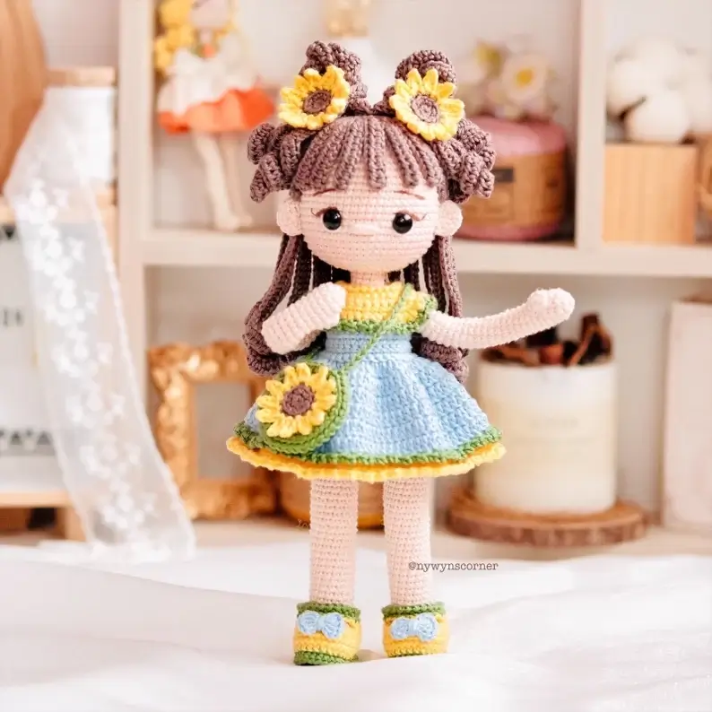Amigurumi Sunflower Doll Sonny