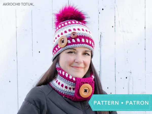 Piko – Crochet Hat & Cowl