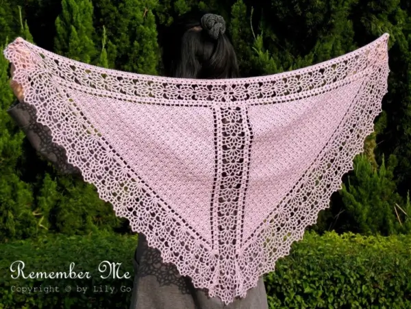 Remember Me Crocheted Shawl