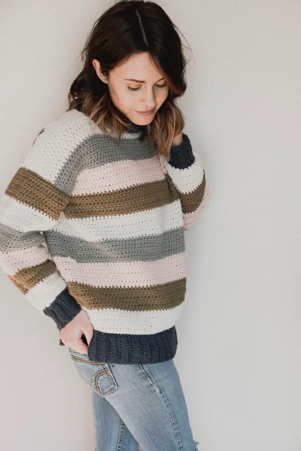 Retro Stripes Sweater