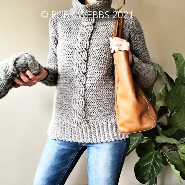 The Ashlyn Cabled Sweater