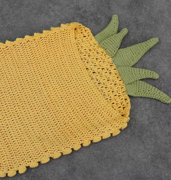 Crochet Pineapple Blanket