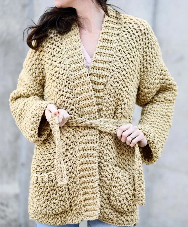 Crochet Sweater-Coat Pattern