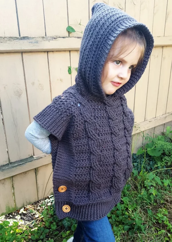 Hooded Pullover for toddlers