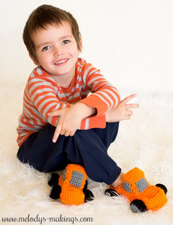 Monster Truck Slippers