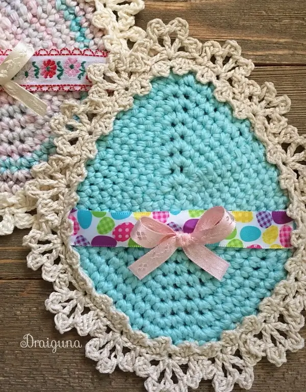 Enchanting Egg Doily