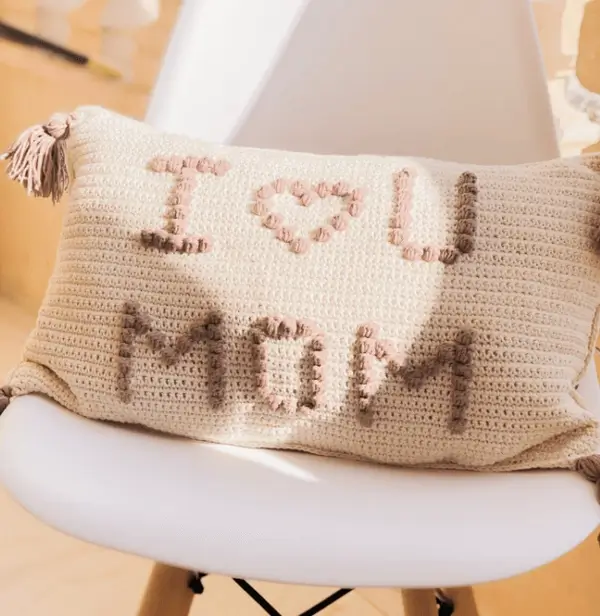 I Love You Mom Cushion