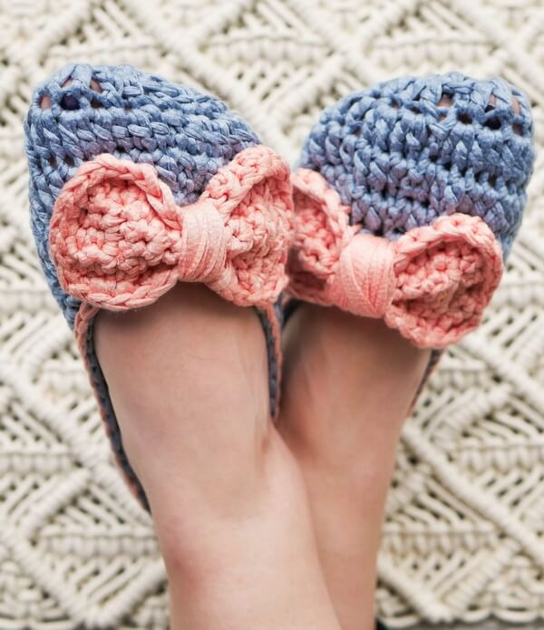 Crochet Ophelia House Slippers