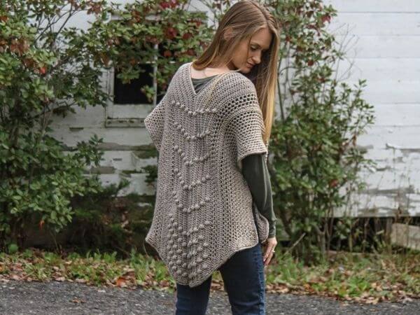 Crochet Reverie Ruana Cardigan