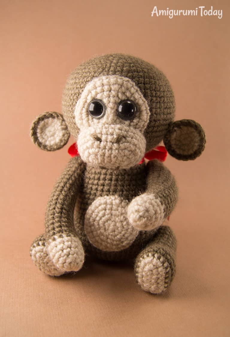 Free Naughty Monkey Amigurumi Pattern By Amigurumi Today Crochet Monkey