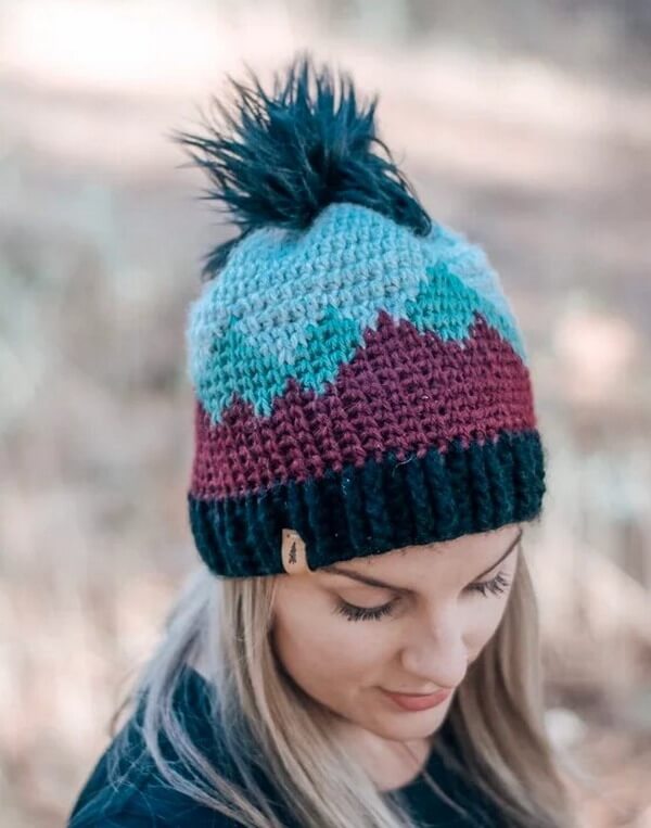 Mountain Range Hat