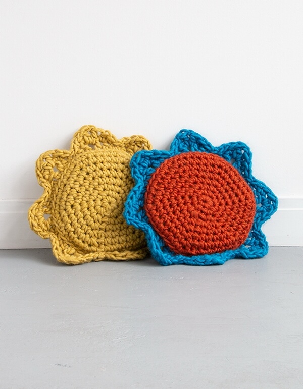 SUN & FLOWER PILLOWS