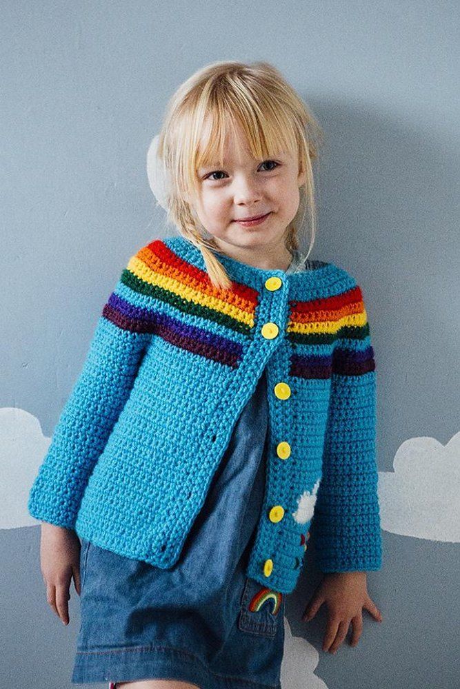 Crochet Girls, Crochet Baby Clothes, Crochet For Kids, Knit Crochet