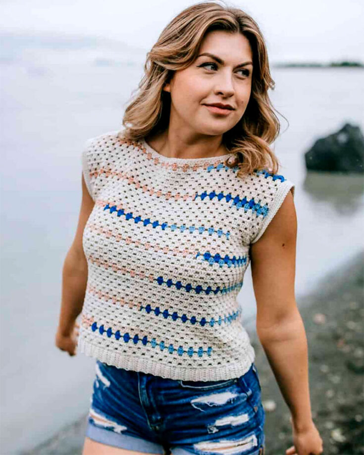 Crochet Granny Stitch Top