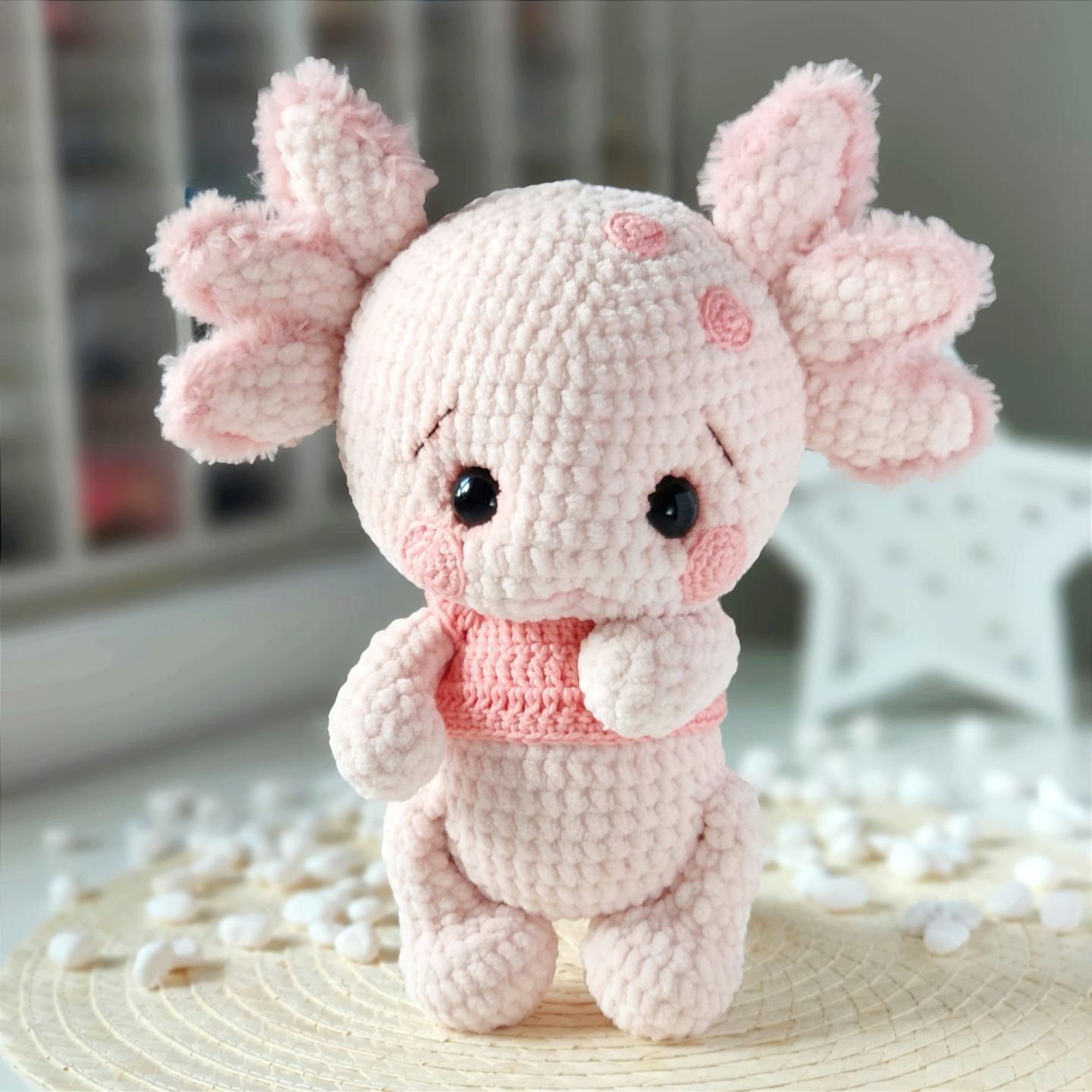 Crochet Pattern Baby Axolotl Crochet Pattern Pdf Amigurumi Plush 