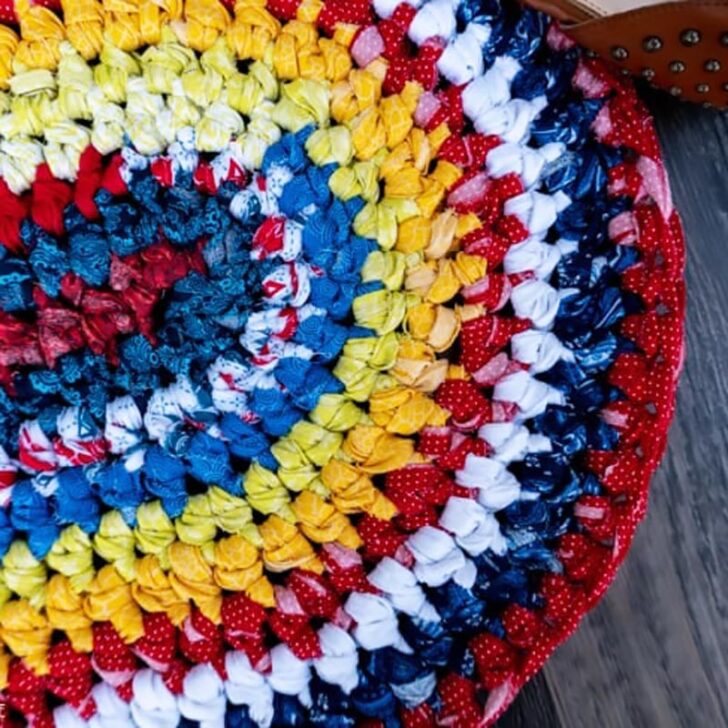 Rag Rug Crochet Pattern