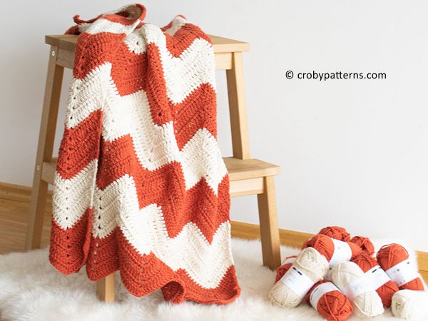 Zig Zag Chevron Blanket