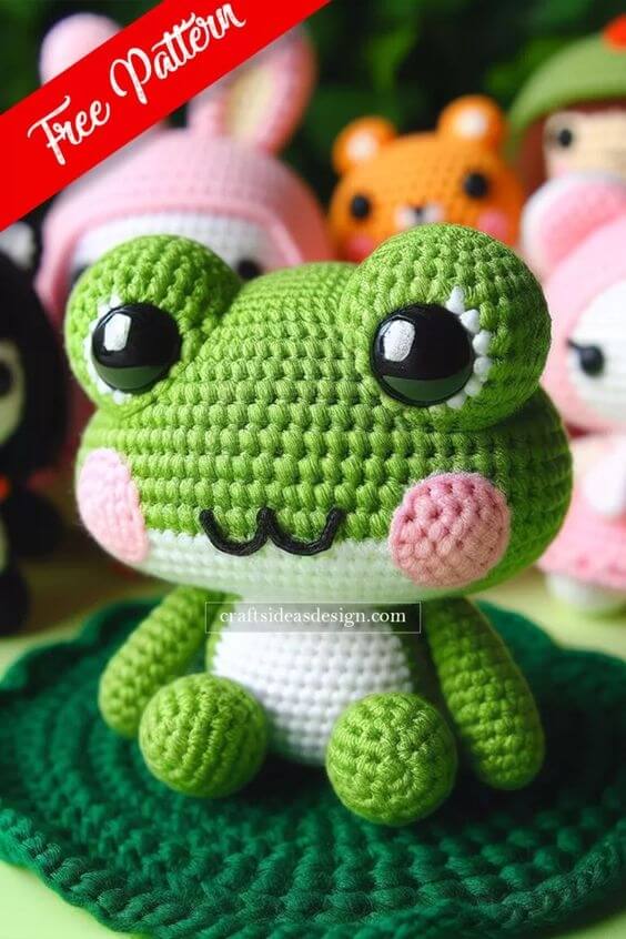 Cute Frog Amigurumi